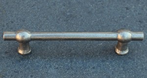 HG528 gietijzeren handgreep 17,5cm antraciet grijs