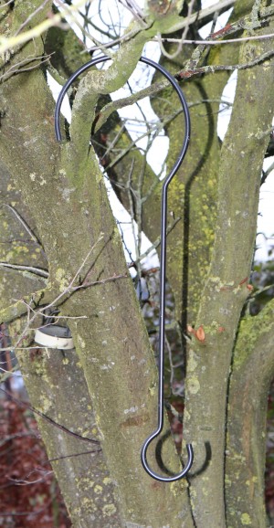 BPH100 metalen grote S-Haak zwart