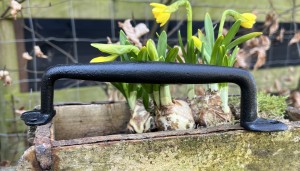 HG186 degelijke handgreep 23,8cm zwart