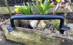 HG186 degelijke handgreep 23,8cm zwart