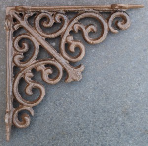 Plankdrager/Wandhaak 19cm
